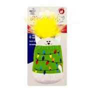 Picture of XMAS HOLIDAY FELINE Huxley & Kent Meh Christmas Kitty Catnip Toy 