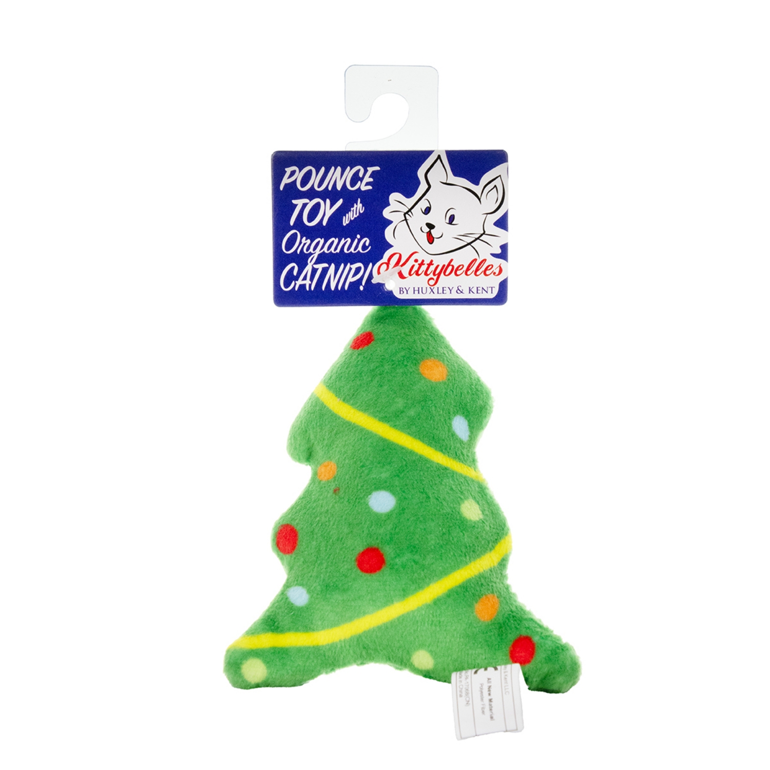 Picture of XMAS HOLIDAY FELINE Kittybelles Up a Tree Catnip Toy 