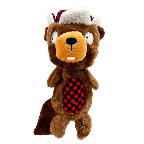 Picture of XMAS HOLIDAY CANINE LULUBELLES POWER PLUSH Ralphie Beaver - Small 