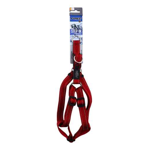 Picture of HARNESS CANINE ROGZ UTILITY STEP IN HARNESS Fanbelt Red - Large