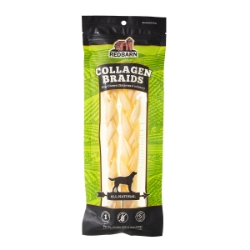 Picture of TREAT CANINE REDBARN COLLAGEN BRAID Large - 2/pk