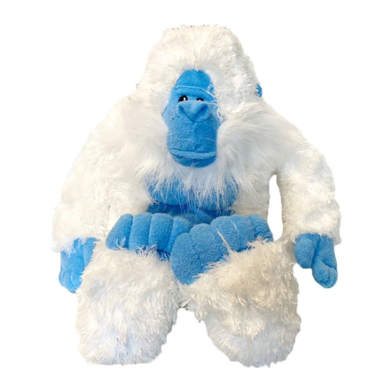 Picture of XMAS HOLIDAY CANINE FABDOG FLUFFY YETI - 10in