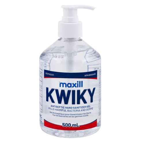 Picture of HAND SANITIZER KWIKY ANTISEPTIC GEL PUMP - 500ml