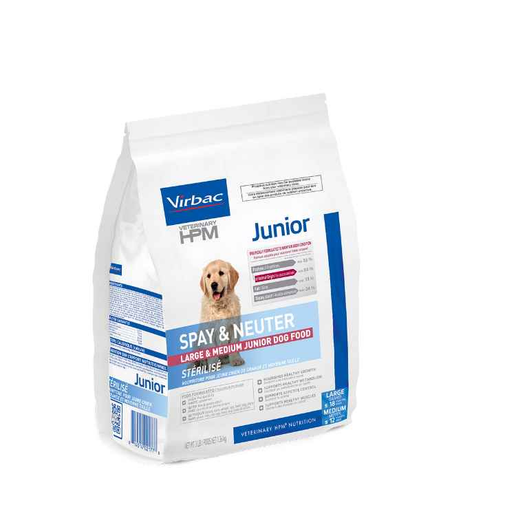Picture of CANINE VETERINARY HPM SPAY & NEUTER JUNIOR LARGE & MEDIUM - 1.36kg