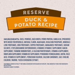 Picture of Canine Natural Balance Lid Grain Free Reserve Duck & Potato Canned - 12 X 13.2oz Cans