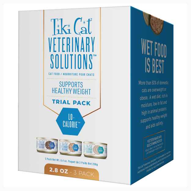 Picture of FELINE TIKI CAT VET-SOLUTIONS LO-CAL Trial Variety Pack - 3 x 2.8oz