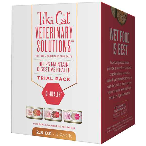 Picture of FELINE TIKI CAT VET-SOLUTIONS GI-Health Trial Variety Pack - 3 x 2.8oz