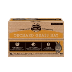 Picture of OXBOW Orchard Grass Hay For Small Animal Pets - 9lb/4.08kg Bulk Package