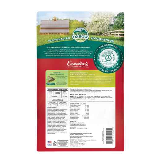 Picture of OXBOW ESSENTIALS ADULT CHINCHILLA FOOD - 1.36kg/3lb