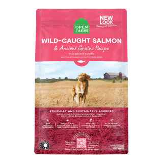 Picture of CANINE OPEN FARM Wild Salmon and Ancient Grain Recipe - 22 lbs