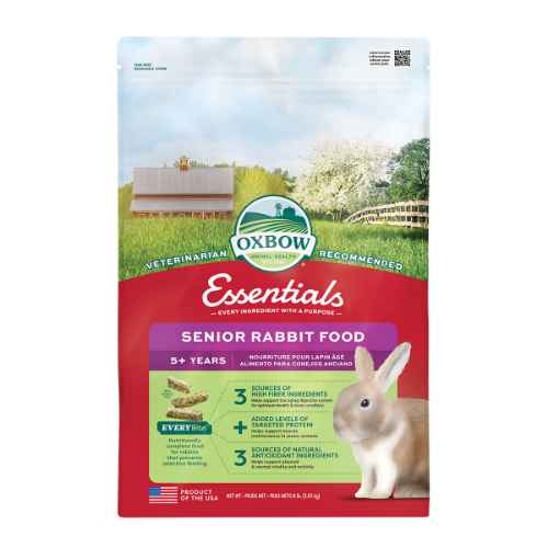 Picture of OXBOW ESSENTIALS SENIOR RABBIT FOOD - 3.63kg/8lbs