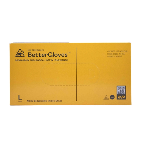 Picture of GLOVES EXAM NITRILE PF KVP BETTERGLOVES Large - 100/box