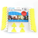 Picture of ALLFLEX TAG SHEEP MINI BLANK Yellow - 20/bag