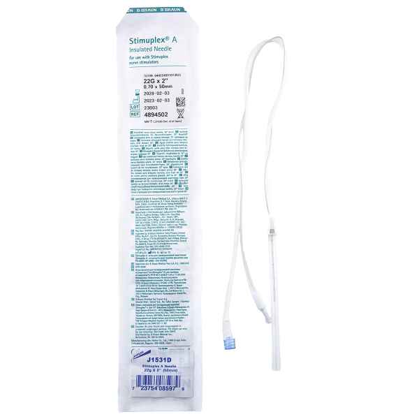 Picture of NEEDLE STIMUPLEX A 22g x 2in (J1531D)