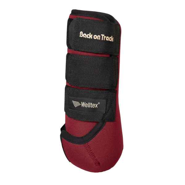 Picture of BACK IN TRACK OPAL EXERCISE BOOTS FRONT MEDIUM RED