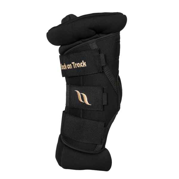 Picture of BACK ON TRACK HOCK BOOT DELUXE BLACK MEDIUM