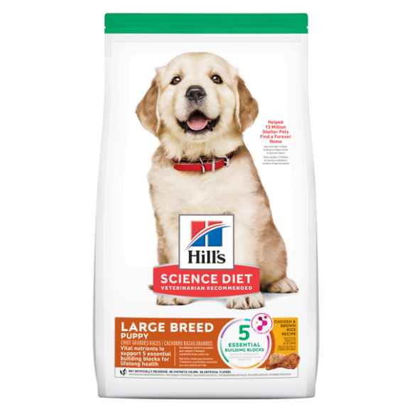 Picture of CANINE SCIENCE DIET PUPPY LARGE BREED CHICKEN & RICE - 27.5lbs / 12.5kg