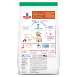 Picture of Hills Science Diet Puppy Large Breed Chicken & Rice Dog Food- 27.5lb/12.5kg