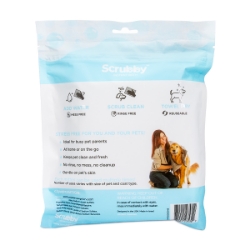 Picture of SCRUBBY RINSE FREE SHAMPOO MITTENS Bulk Pack (J1449b) - 25/pk