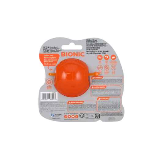 Picture of TOY DOG BIONIC Ball Orange - Small - 5.8cm/2.25in