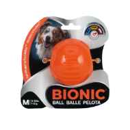 Picture of TOY DOG BIONIC Ball Orange - Medium - 6.7cm/2.6in