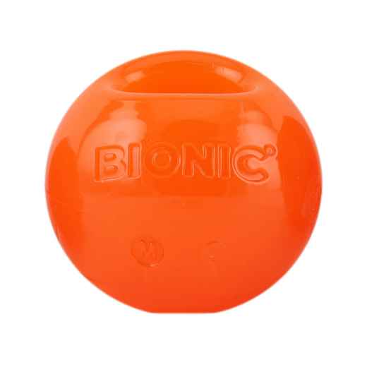 Picture of TOY DOG BIONIC Ball Orange - Medium - 6.7cm/2.6in