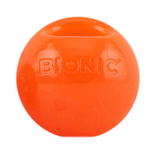 Picture of TOY DOG BIONIC Ball Orange - Large - 8.2cm/3.25in