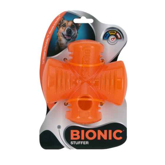 Picture of TOY DOG BIONIC Stuffer Orange - 12.5cm/5in