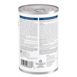 Picture of Hills Prescription Diet Z/D Food Sensitivities Low Fat Hydrolyzed Soy Recipe Wet Dog Food- 12x13oz Cans