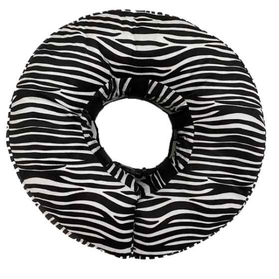 Picture of COMFURT E COLLAR Zebra Pattern (J1686A) - X Small