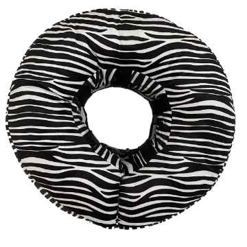 Picture of COMFURT E COLLAR Zebra Pattern (J1686F) - XX Large