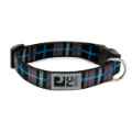 Picture of COLLAR RC CLIP Adjustable Black Twill Plaid - 5/8in x 7-9in