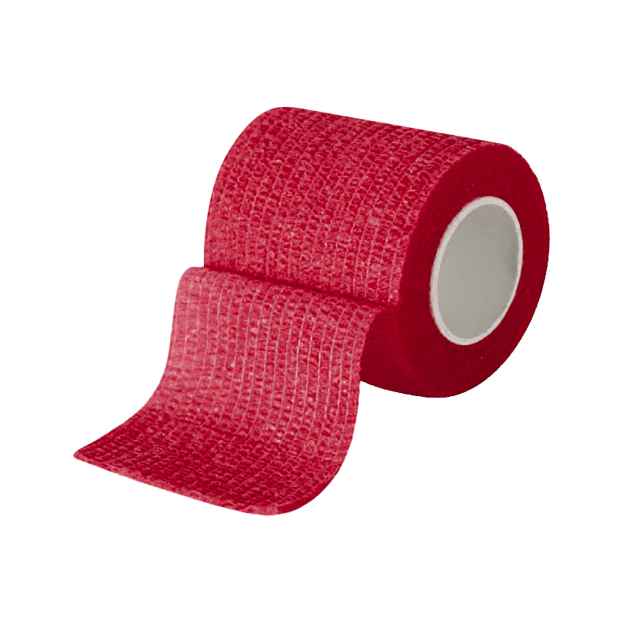 Picture of COHESIVE BANDAGE JorWrap Red Anti Lick (J1627C) 2in x 5yards - 12/box
