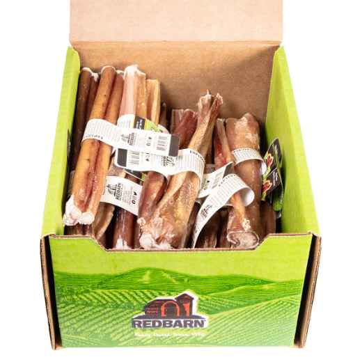 Picture of TREAT CANINE REDBARN BULLY STICKS 7in - 35/box