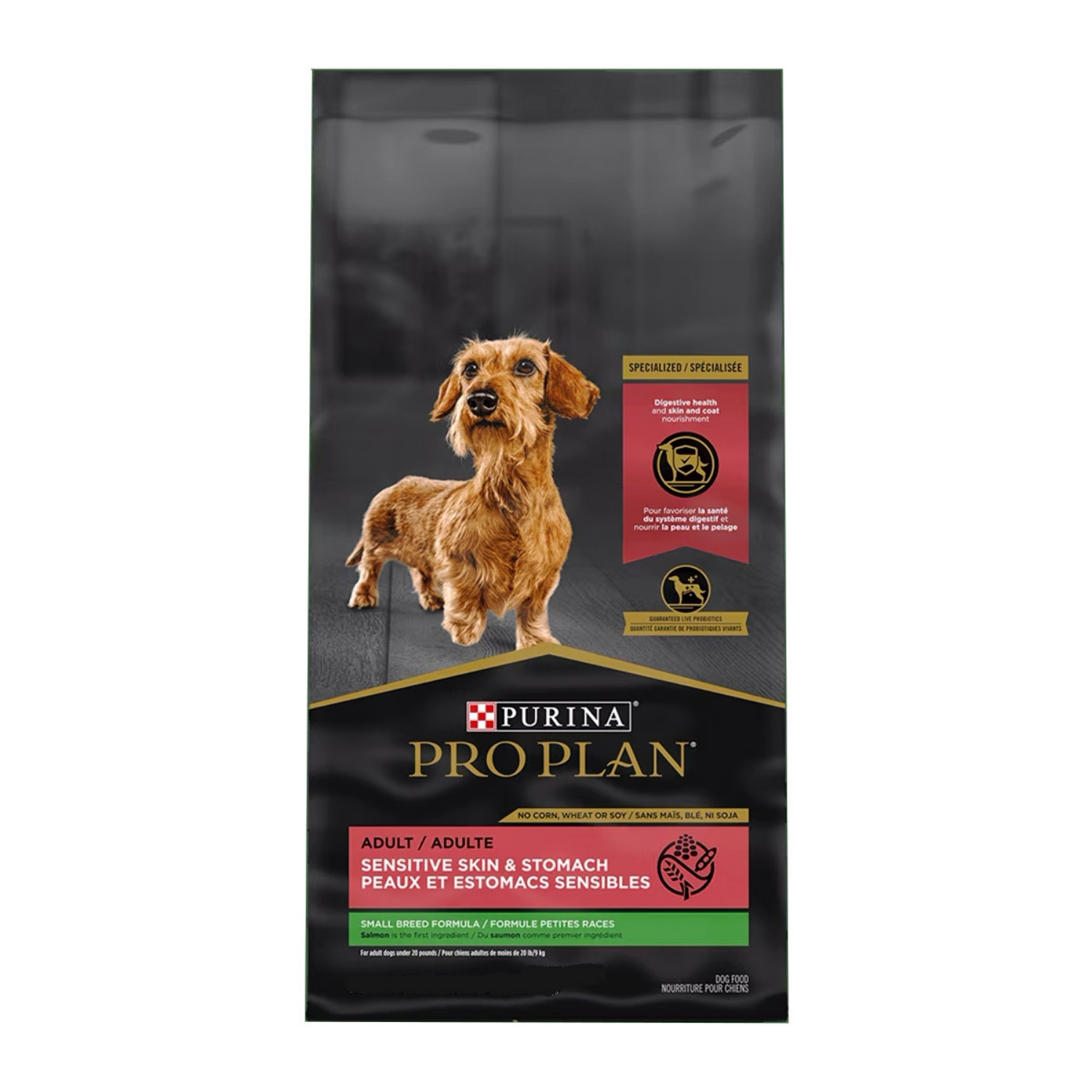 Picture of Purina Pro Plan Small Breed Sensitive Skin/Stomach Salmon Formula Dry Dog Food - 7.26kg