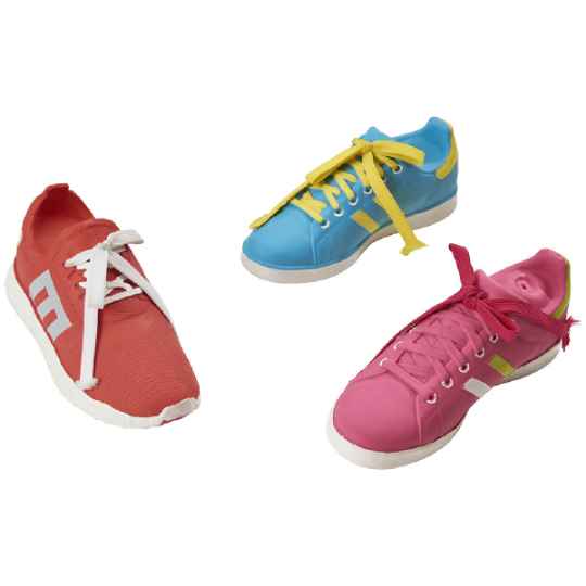 Picture of TOY DOG LATEX SNEAKERS Assorted - 9in