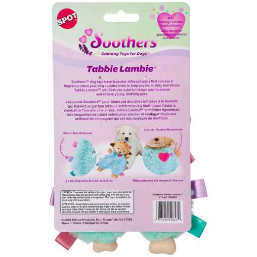 Picture of TOY DOG SOOTHERS TABBIE LAMBIE Assorted Colors - 12in