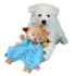 Picture of TOY DOG SOOTHERS TABBIE LAMBIE Assorted Colors - 12in