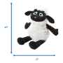 Picture of TOY DOG BAA BAA BLACK SHEEP PLUSH - 13in