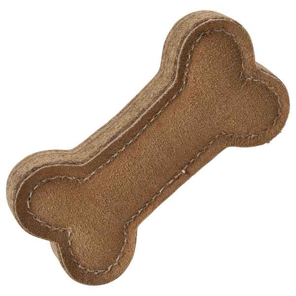 Picture of TOY DOG DURA-FUSED LEATHER CHUNKIES BONE - 6in