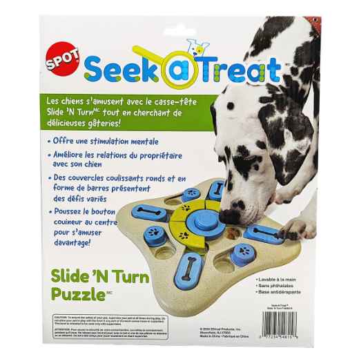 Picture of TOY DOG SEEK A TREAT SLIDE'N TURN PUZZLE