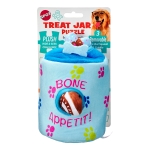 Picture of TOY DOG TREAT JAR PLUSH PUZZLE TOY - 8in