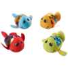 Picture of TOY CAT PLUSH JITTERY FISH Assorted Colors - 3in