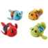 Picture of TOY CAT PLUSH JITTERY FISH Assorted Colors - 3in