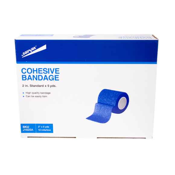 Picture of COHESIVE BANDAGE JorWrap Navy Blue (J1625A) 2in x 5yards - 12/box