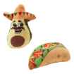 Picture of TOY CAT MEXICAN TAKE OUT Assorted Characters 4in - 2/pk