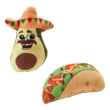 Picture of TOY CAT MEXICAN TAKE OUT Assorted Characters 4in - 2/pk