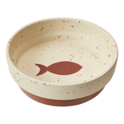 Picture of Bowl Stoneware Cat Sedona Dish Chestnut Brown - 5in