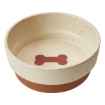 Picture of BOWL STONEWARE DOG SEDONA Dish Chestnut Brown - 5in