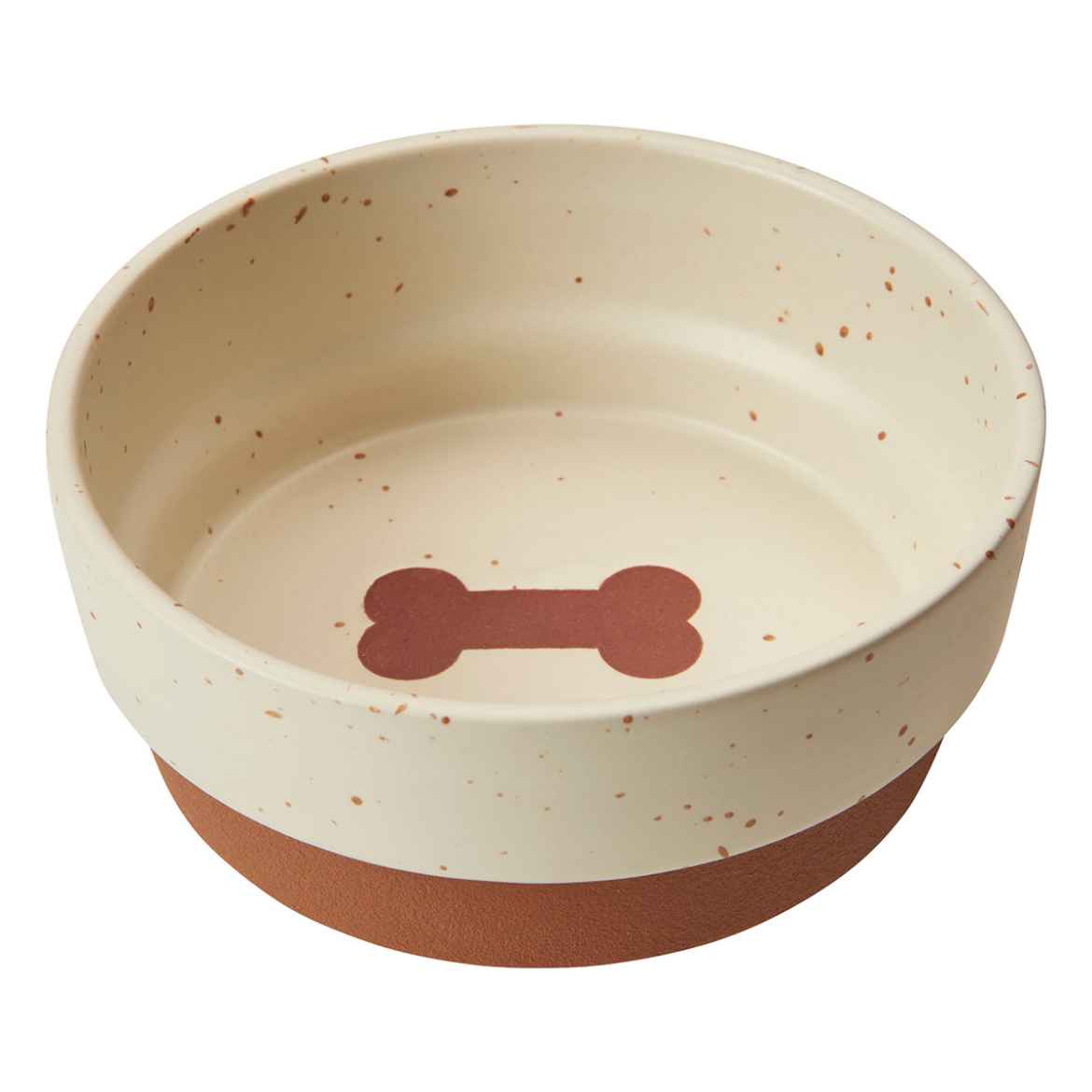 Picture of BOWL STONEWARE DOG SEDONA Dish Chestnut Brown - 5in